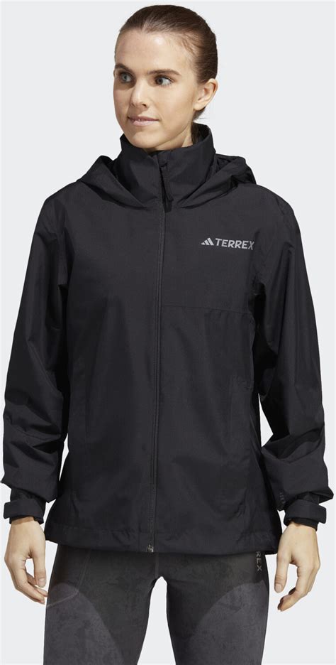 adidas regenjacke damen schwarz|Adidas Woman TERREX Multi RAIN.RDY 2.